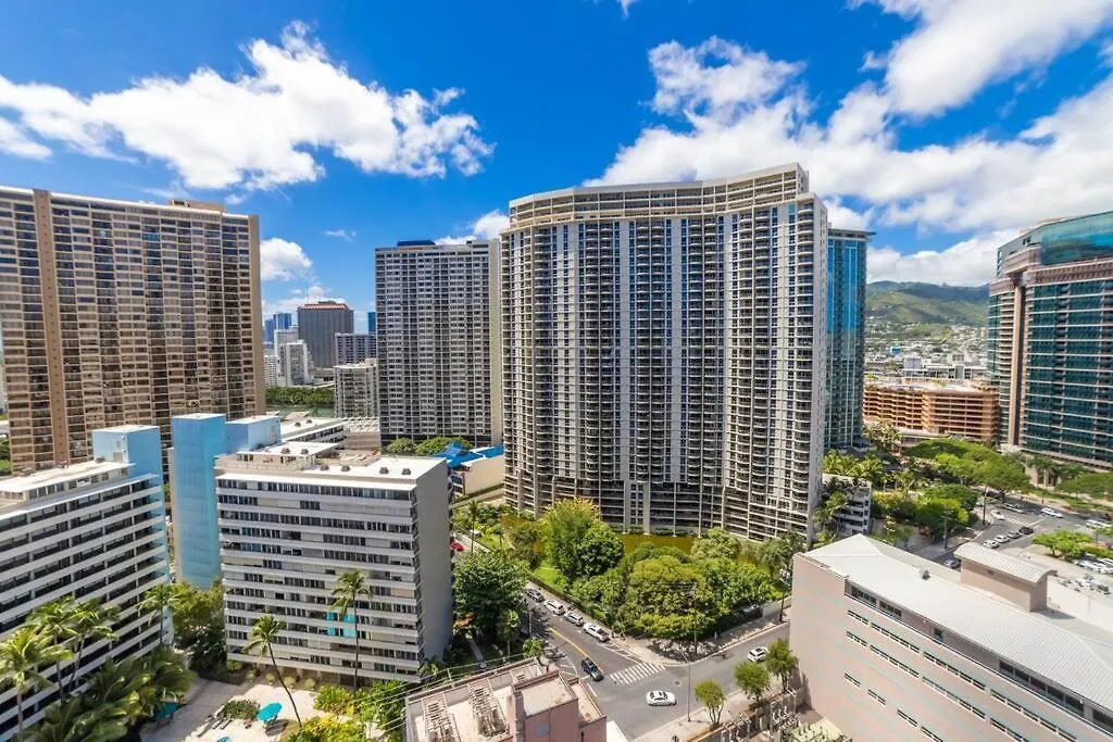 Trendy Studio In The Heart Of Honolulu - 21F
