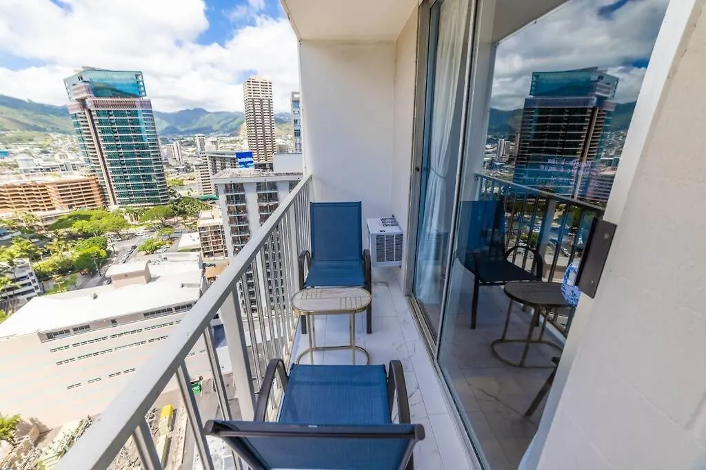 Apartment Trendy Studio In The Heart Of Honolulu - 21F