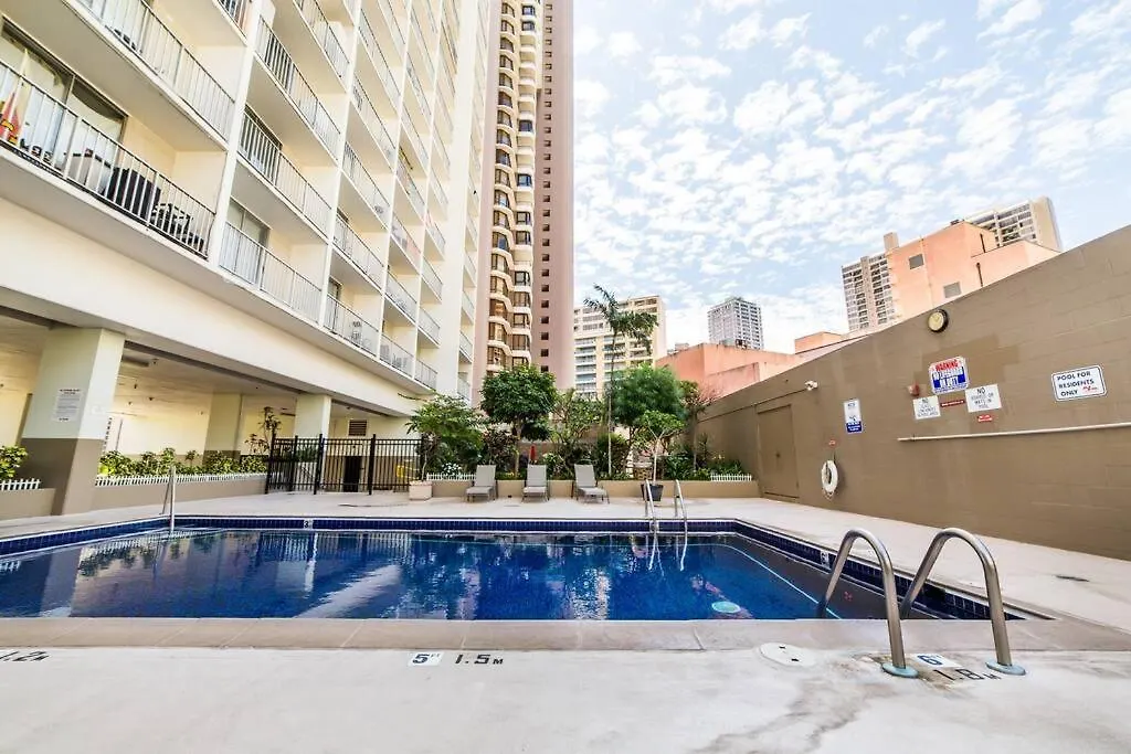 Trendy Studio In The Heart Of Honolulu - 21F 0*,  United States